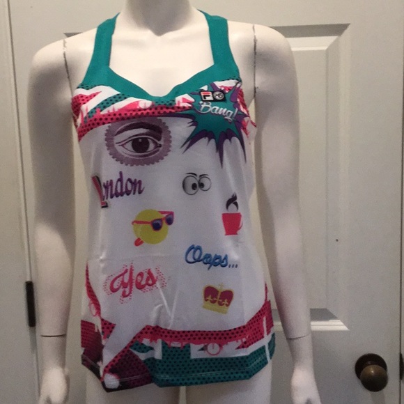 Fila Tops - Marion Bartoli for Fila tennis tank size M, NWT!